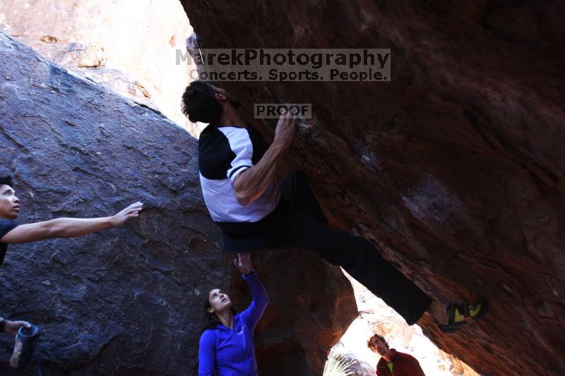 Bouldering in Hueco Tanks on 02/27/2016 with Blue Lizard Climbing and Yoga

Filename: SRM_20160227_1123161.JPG
Aperture: f/2.8
Shutter Speed: 1/250
Body: Canon EOS 20D
Lens: Canon EF 16-35mm f/2.8 L