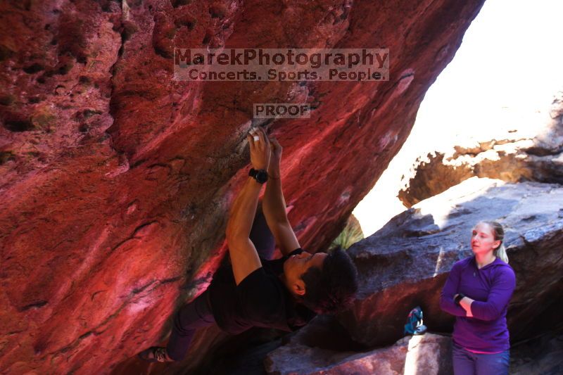 Bouldering in Hueco Tanks on 02/27/2016 with Blue Lizard Climbing and Yoga

Filename: SRM_20160227_1129410.JPG
Aperture: f/2.8
Shutter Speed: 1/250
Body: Canon EOS 20D
Lens: Canon EF 16-35mm f/2.8 L