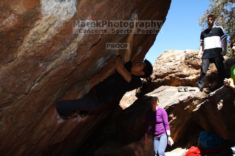 Bouldering in Hueco Tanks on 02/27/2016 with Blue Lizard Climbing and Yoga

Filename: SRM_20160227_1139180.JPG
Aperture: f/5.6
Shutter Speed: 1/250
Body: Canon EOS 20D
Lens: Canon EF 16-35mm f/2.8 L