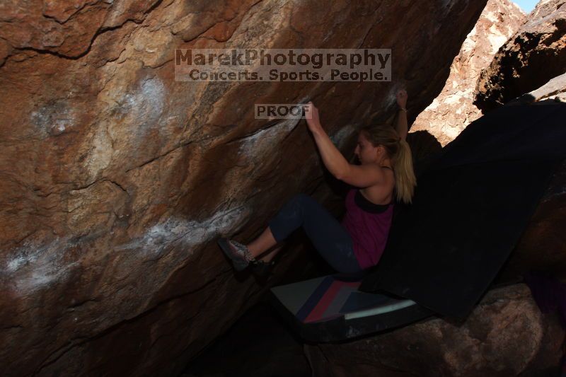 Bouldering in Hueco Tanks on 02/27/2016 with Blue Lizard Climbing and Yoga

Filename: SRM_20160227_1157270.JPG
Aperture: f/5.6
Shutter Speed: 1/250
Body: Canon EOS 20D
Lens: Canon EF 16-35mm f/2.8 L