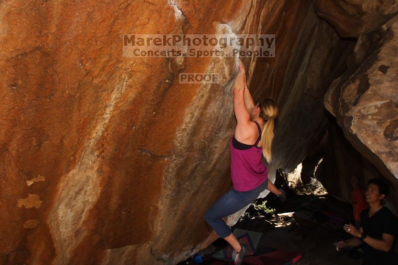 Bouldering in Hueco Tanks on 02/27/2016 with Blue Lizard Climbing and Yoga

Filename: SRM_20160227_1348020.JPG
Aperture: f/5.6
Shutter Speed: 1/250
Body: Canon EOS 20D
Lens: Canon EF 16-35mm f/2.8 L