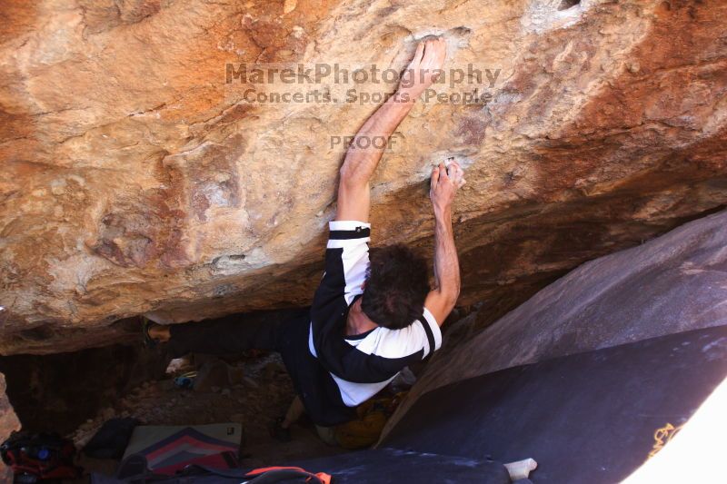 Bouldering in Hueco Tanks on 02/27/2016 with Blue Lizard Climbing and Yoga

Filename: SRM_20160227_1449120.JPG
Aperture: f/2.8
Shutter Speed: 1/250
Body: Canon EOS 20D
Lens: Canon EF 16-35mm f/2.8 L