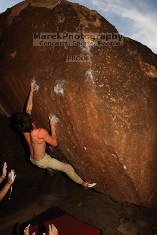 Bouldering in Hueco Tanks on 02/27/2016 with Blue Lizard Climbing and Yoga

Filename: SRM_20160227_1623250.JPG
Aperture: f/9.0
Shutter Speed: 1/250
Body: Canon EOS 20D
Lens: Canon EF 16-35mm f/2.8 L