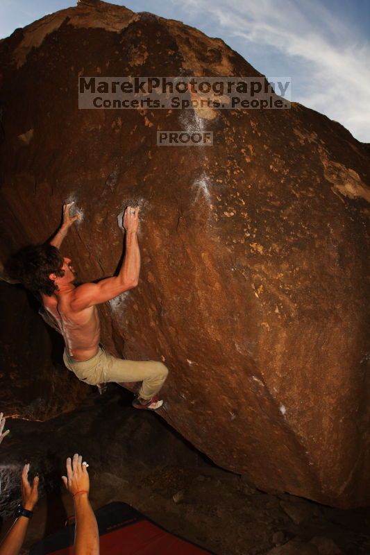 Bouldering in Hueco Tanks on 02/27/2016 with Blue Lizard Climbing and Yoga

Filename: SRM_20160227_1623330.JPG
Aperture: f/9.0
Shutter Speed: 1/250
Body: Canon EOS 20D
Lens: Canon EF 16-35mm f/2.8 L