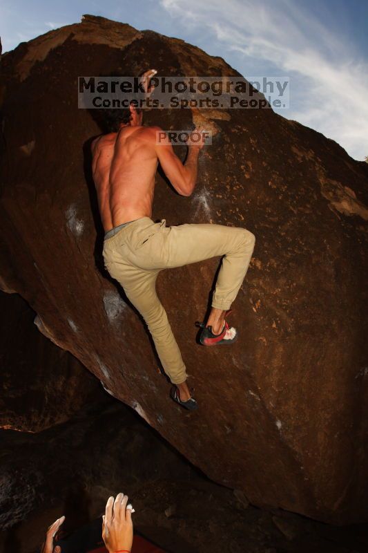 Bouldering in Hueco Tanks on 02/27/2016 with Blue Lizard Climbing and Yoga

Filename: SRM_20160227_1623430.JPG
Aperture: f/9.0
Shutter Speed: 1/250
Body: Canon EOS 20D
Lens: Canon EF 16-35mm f/2.8 L