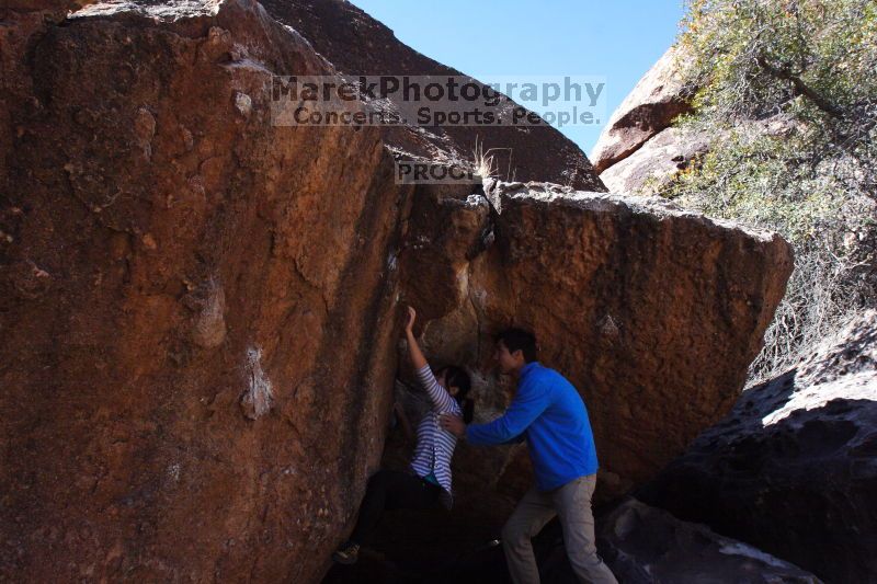 Bouldering in Hueco Tanks on 03/19/2016 with Blue Lizard Climbing and Yoga

Filename: SRM_20160319_1021331.jpg
Aperture: f/10.0
Shutter Speed: 1/250
Body: Canon EOS 20D
Lens: Canon EF 16-35mm f/2.8 L