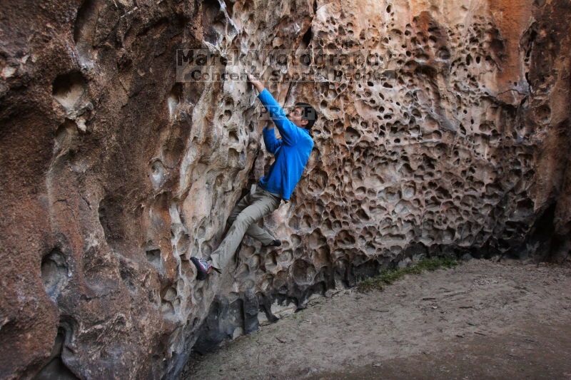 Bouldering in Hueco Tanks on 03/19/2016 with Blue Lizard Climbing and Yoga

Filename: SRM_20160319_1556490.jpg
Aperture: f/4.0
Shutter Speed: 1/80
Body: Canon EOS 20D
Lens: Canon EF 16-35mm f/2.8 L