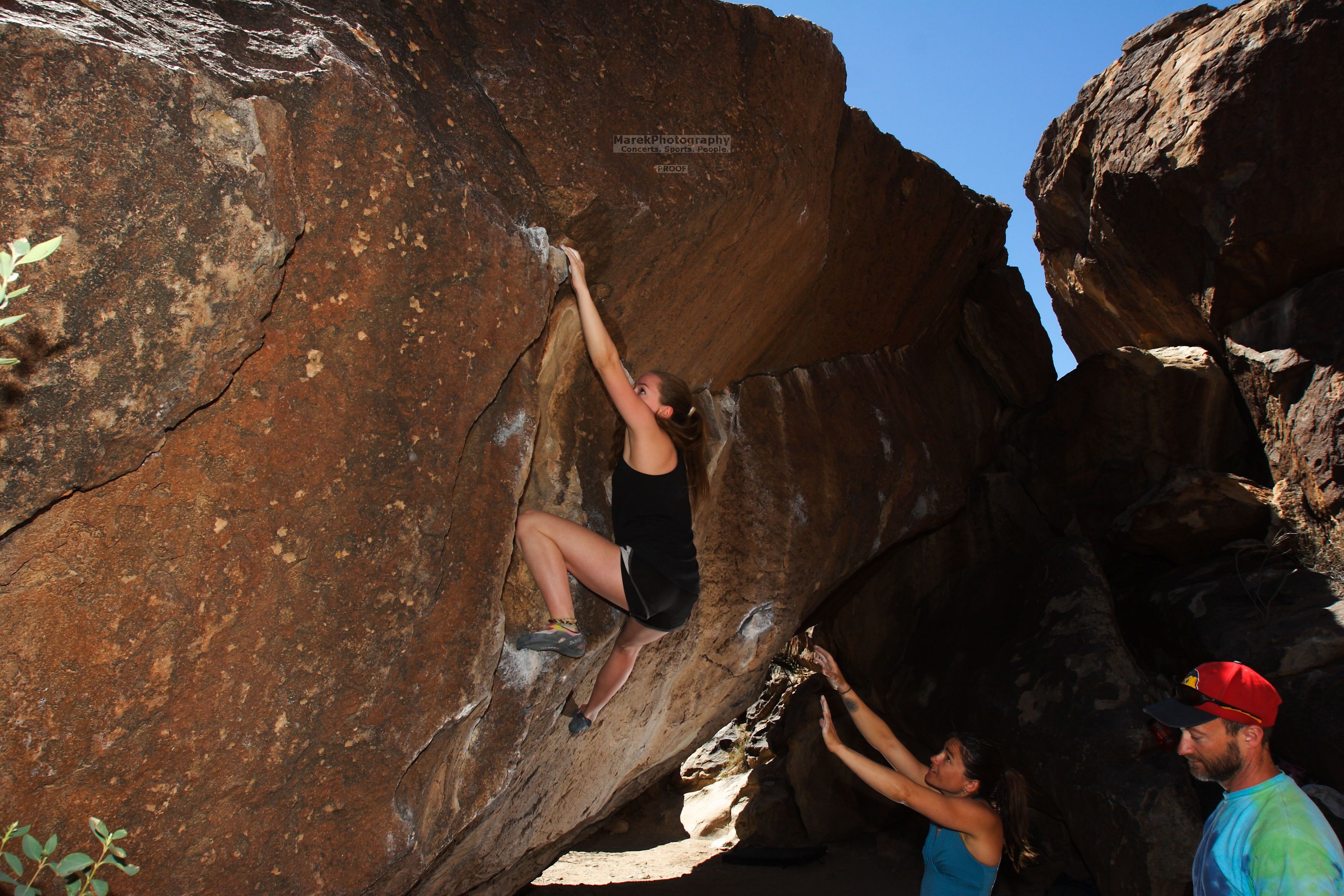 Bouldering in Hueco Tanks on 03/26/2016 with Blue Lizard Climbing and Yoga

Filename: SRM_20160326_1156320.jpg
Aperture: f/8.0
Shutter Speed: 1/250
Body: Canon EOS 20D
Lens: Canon EF 16-35mm f/2.8 L