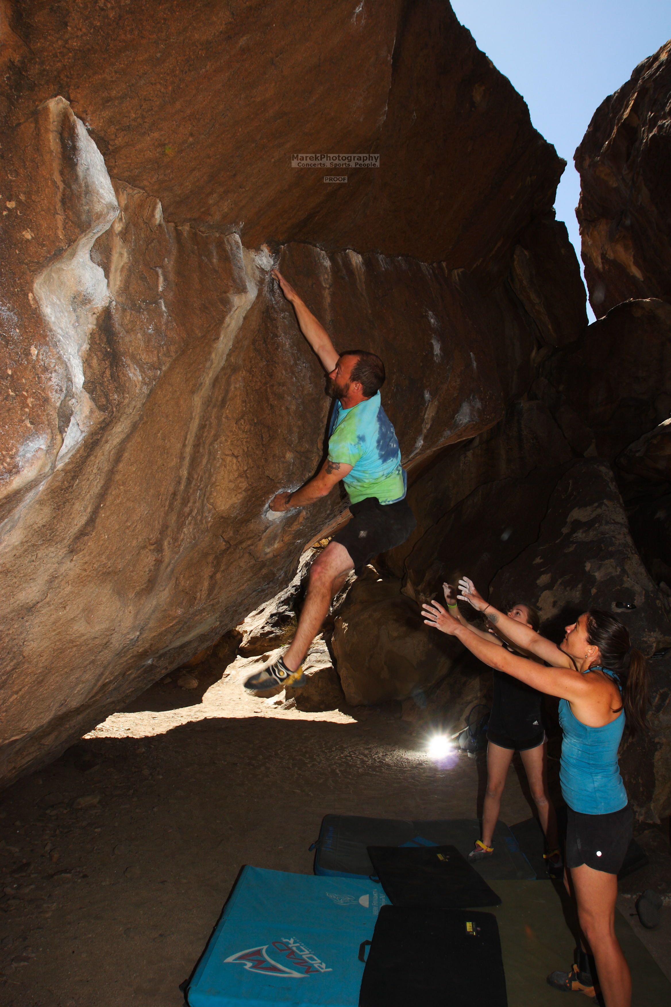 Bouldering in Hueco Tanks on 03/26/2016 with Blue Lizard Climbing and Yoga

Filename: SRM_20160326_1320370.jpg
Aperture: f/8.0
Shutter Speed: 1/250
Body: Canon EOS 20D
Lens: Canon EF 16-35mm f/2.8 L