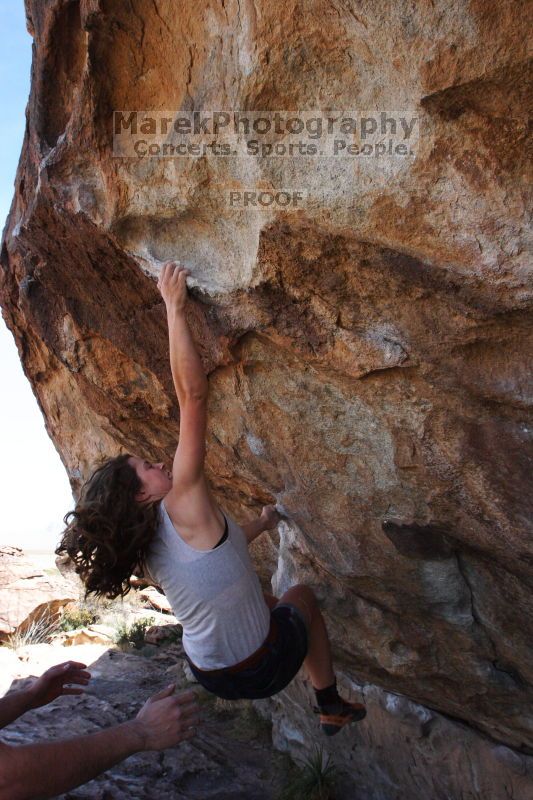 Bouldering in Hueco Tanks on 04/06/2016 with Blue Lizard Climbing and Yoga

Filename: SRM_20160406_1123131.jpg
Aperture: f/9.0
Shutter Speed: 1/250
Body: Canon EOS 20D
Lens: Canon EF 16-35mm f/2.8 L