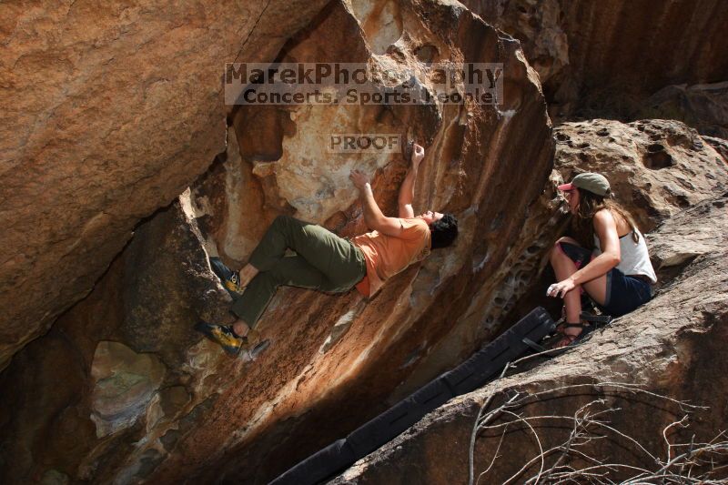 Bouldering in Hueco Tanks on 04/06/2016 with Blue Lizard Climbing and Yoga

Filename: SRM_20160406_1415310.jpg
Aperture: f/9.0
Shutter Speed: 1/250
Body: Canon EOS 20D
Lens: Canon EF 16-35mm f/2.8 L