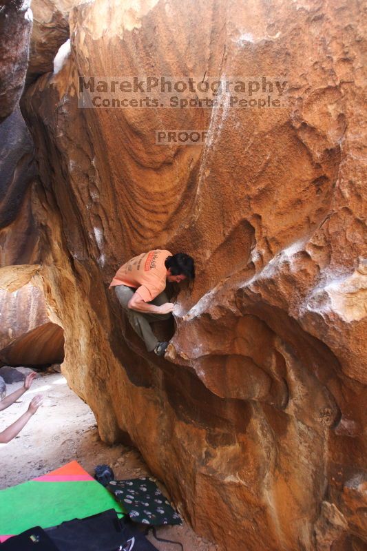 Bouldering in Hueco Tanks on 04/06/2016 with Blue Lizard Climbing and Yoga

Filename: SRM_20160406_1546110.jpg
Aperture: f/2.8
Shutter Speed: 1/200
Body: Canon EOS 20D
Lens: Canon EF 16-35mm f/2.8 L