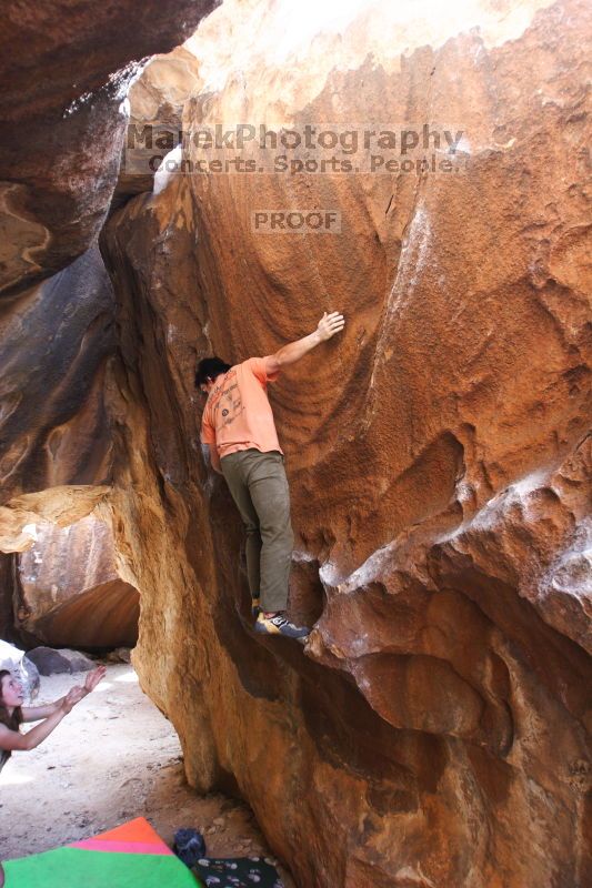 Bouldering in Hueco Tanks on 04/06/2016 with Blue Lizard Climbing and Yoga

Filename: SRM_20160406_1546340.jpg
Aperture: f/2.8
Shutter Speed: 1/200
Body: Canon EOS 20D
Lens: Canon EF 16-35mm f/2.8 L