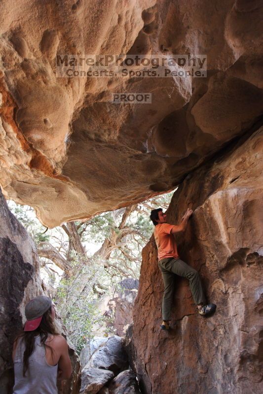 Bouldering in Hueco Tanks on 04/06/2016 with Blue Lizard Climbing and Yoga

Filename: SRM_20160406_1644360.jpg
Aperture: f/2.8
Shutter Speed: 1/200
Body: Canon EOS 20D
Lens: Canon EF 16-35mm f/2.8 L