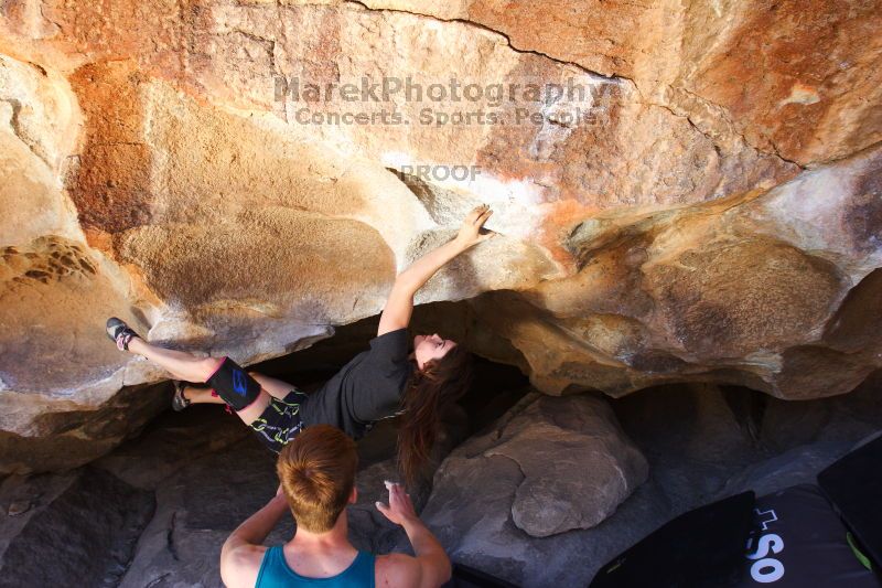 Bouldering in Hueco Tanks on 04/11/2016 with Blue Lizard Climbing and Yoga

Filename: SRM_20160411_1354220.jpg
Aperture: f/5.6
Shutter Speed: 1/250
Body: Canon EOS 20D
Lens: Canon EF 16-35mm f/2.8 L