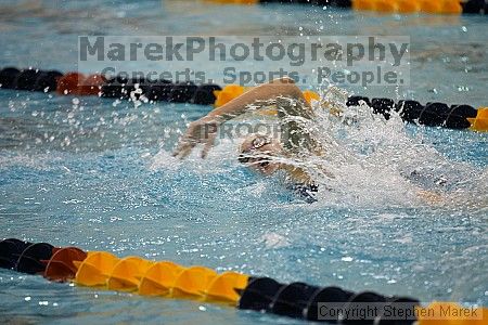 Vesna Stojanovska and team placed 3rd in the 4x200 yd freestyle relay against UVA

Filename: crw_3811_std.jpg
Aperture: f/2.8
Shutter Speed: 1/500
Body: Canon EOS DIGITAL REBEL
Lens: Canon EF 80-200mm f/2.8 L