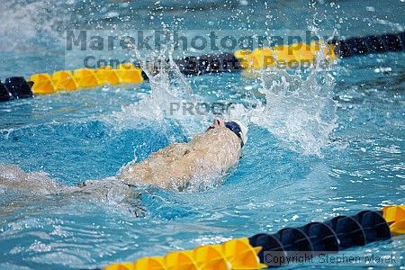 Jeremy Raines competes against the University of Tennessee in the backstroke.

Filename: crw_2222_std.jpg
Aperture: f/2.8
Shutter Speed: 1/640
Body: Canon EOS DIGITAL REBEL
Lens: Canon EF 80-200mm f/2.8 L