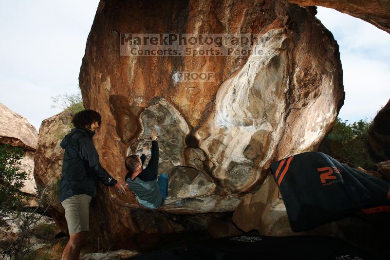 Bouldering in Hueco Tanks on 10/19/2018 with Blue Lizard Climbing and Yoga

Filename: SRM_20181019_1045140.jpg
Aperture: f/8.0
Shutter Speed: 1/250
Body: Canon EOS-1D Mark II
Lens: Canon EF 16-35mm f/2.8 L