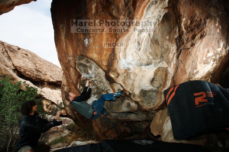 Bouldering in Hueco Tanks on 10/19/2018 with Blue Lizard Climbing and Yoga

Filename: SRM_20181019_1053500.jpg
Aperture: f/8.0
Shutter Speed: 1/250
Body: Canon EOS-1D Mark II
Lens: Canon EF 16-35mm f/2.8 L