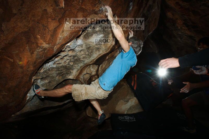 Bouldering in Hueco Tanks on 10/19/2018 with Blue Lizard Climbing and Yoga

Filename: SRM_20181019_1116350.jpg
Aperture: f/8.0
Shutter Speed: 1/250
Body: Canon EOS-1D Mark II
Lens: Canon EF 16-35mm f/2.8 L