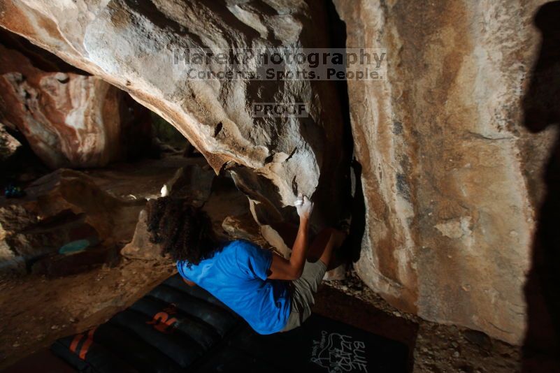 Bouldering in Hueco Tanks on 10/19/2018 with Blue Lizard Climbing and Yoga

Filename: SRM_20181019_1627330.jpg
Aperture: f/6.3
Shutter Speed: 1/250
Body: Canon EOS-1D Mark II
Lens: Canon EF 16-35mm f/2.8 L