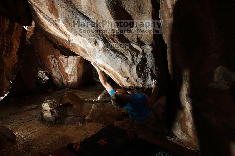 Bouldering in Hueco Tanks on 10/19/2018 with Blue Lizard Climbing and Yoga

Filename: SRM_20181019_1634120.jpg
Aperture: f/6.3
Shutter Speed: 1/250
Body: Canon EOS-1D Mark II
Lens: Canon EF 16-35mm f/2.8 L