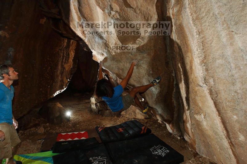 Bouldering in Hueco Tanks on 10/19/2018 with Blue Lizard Climbing and Yoga

Filename: SRM_20181019_1645170.jpg
Aperture: f/5.6
Shutter Speed: 1/250
Body: Canon EOS-1D Mark II
Lens: Canon EF 16-35mm f/2.8 L