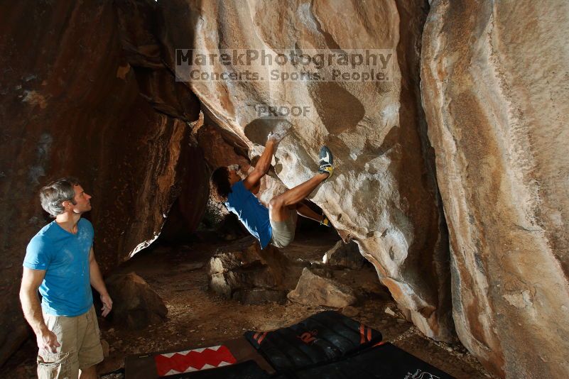 Bouldering in Hueco Tanks on 10/19/2018 with Blue Lizard Climbing and Yoga

Filename: SRM_20181019_1649050.jpg
Aperture: f/5.6
Shutter Speed: 1/250
Body: Canon EOS-1D Mark II
Lens: Canon EF 16-35mm f/2.8 L