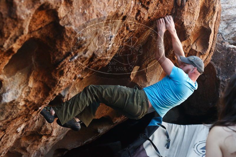 Bouldering in Hueco Tanks on 11/02/2018 with Blue Lizard Climbing and Yoga

Filename: SRM_20181102_1058450.jpg
Aperture: f/4.0
Shutter Speed: 1/320
Body: Canon EOS-1D Mark II
Lens: Canon EF 50mm f/1.8 II