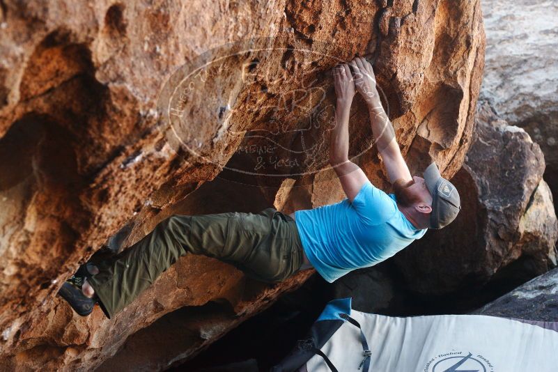 Bouldering in Hueco Tanks on 11/02/2018 with Blue Lizard Climbing and Yoga

Filename: SRM_20181102_1058480.jpg
Aperture: f/4.0
Shutter Speed: 1/320
Body: Canon EOS-1D Mark II
Lens: Canon EF 50mm f/1.8 II