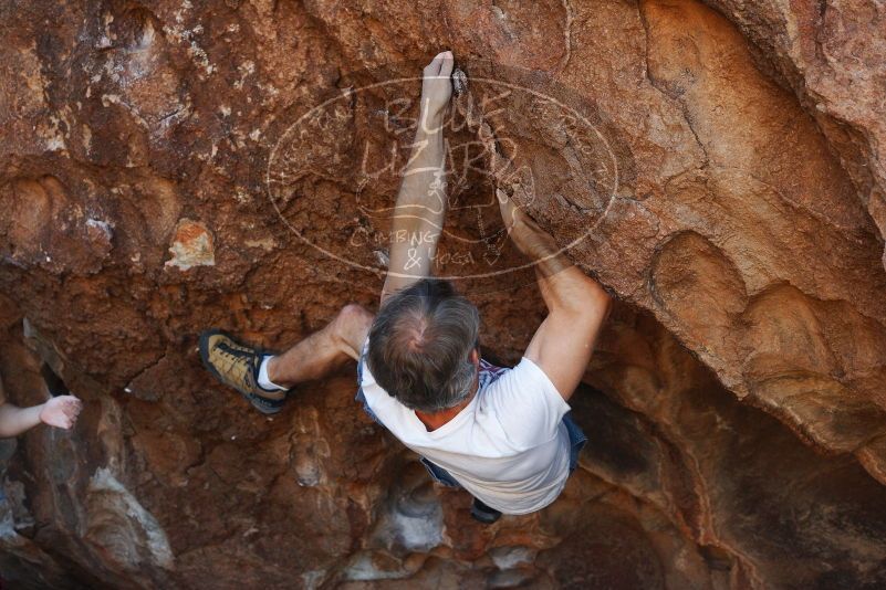 Bouldering in Hueco Tanks on 11/02/2018 with Blue Lizard Climbing and Yoga

Filename: SRM_20181102_1104580.jpg
Aperture: f/4.0
Shutter Speed: 1/640
Body: Canon EOS-1D Mark II
Lens: Canon EF 50mm f/1.8 II