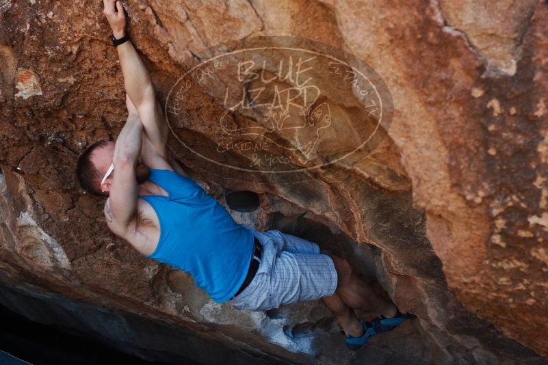 Bouldering in Hueco Tanks on 11/02/2018 with Blue Lizard Climbing and Yoga

Filename: SRM_20181102_1119170.jpg
Aperture: f/4.0
Shutter Speed: 1/500
Body: Canon EOS-1D Mark II
Lens: Canon EF 50mm f/1.8 II