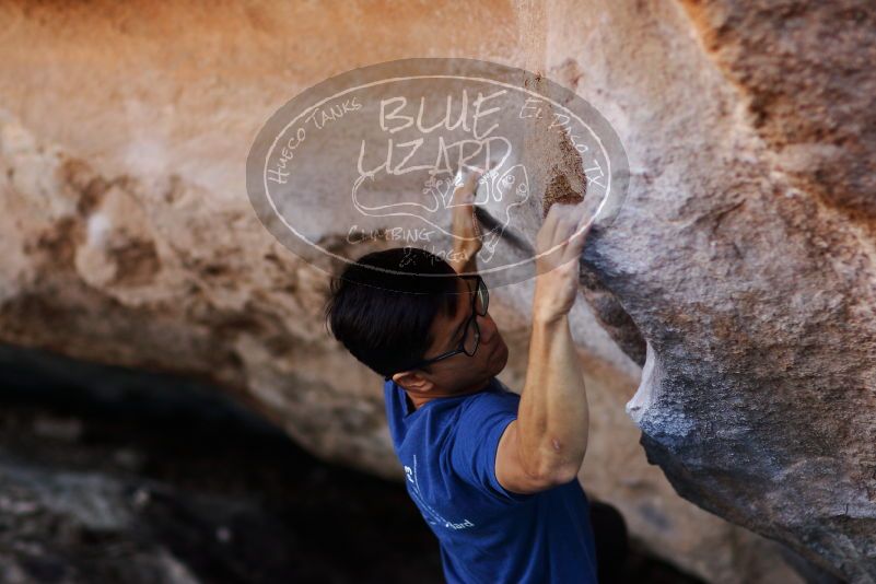 Bouldering in Hueco Tanks on 11/02/2018 with Blue Lizard Climbing and Yoga

Filename: SRM_20181102_1157431.jpg
Aperture: f/2.0
Shutter Speed: 1/400
Body: Canon EOS-1D Mark II
Lens: Canon EF 85mm f/1.2 L II