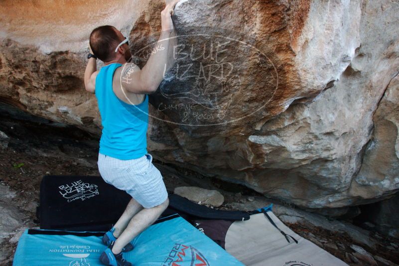 Bouldering in Hueco Tanks on 11/02/2018 with Blue Lizard Climbing and Yoga

Filename: SRM_20181102_1219090.jpg
Aperture: f/4.0
Shutter Speed: 1/250
Body: Canon EOS-1D Mark II
Lens: Canon EF 16-35mm f/2.8 L