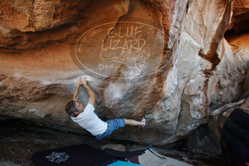 Bouldering in Hueco Tanks on 11/02/2018 with Blue Lizard Climbing and Yoga

Filename: SRM_20181102_1223110.jpg
Aperture: f/4.0
Shutter Speed: 1/320
Body: Canon EOS-1D Mark II
Lens: Canon EF 16-35mm f/2.8 L