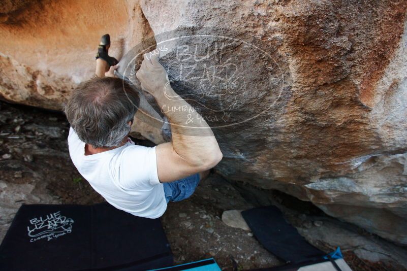 Bouldering in Hueco Tanks on 11/02/2018 with Blue Lizard Climbing and Yoga

Filename: SRM_20181102_1240000.jpg
Aperture: f/4.0
Shutter Speed: 1/250
Body: Canon EOS-1D Mark II
Lens: Canon EF 16-35mm f/2.8 L