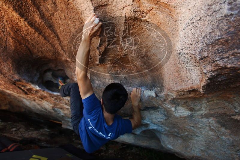 Bouldering in Hueco Tanks on 11/02/2018 with Blue Lizard Climbing and Yoga

Filename: SRM_20181102_1348271.jpg
Aperture: f/4.0
Shutter Speed: 1/250
Body: Canon EOS-1D Mark II
Lens: Canon EF 16-35mm f/2.8 L