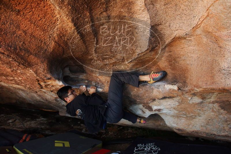 Bouldering in Hueco Tanks on 11/02/2018 with Blue Lizard Climbing and Yoga

Filename: SRM_20181102_1354330.jpg
Aperture: f/4.0
Shutter Speed: 1/250
Body: Canon EOS-1D Mark II
Lens: Canon EF 16-35mm f/2.8 L