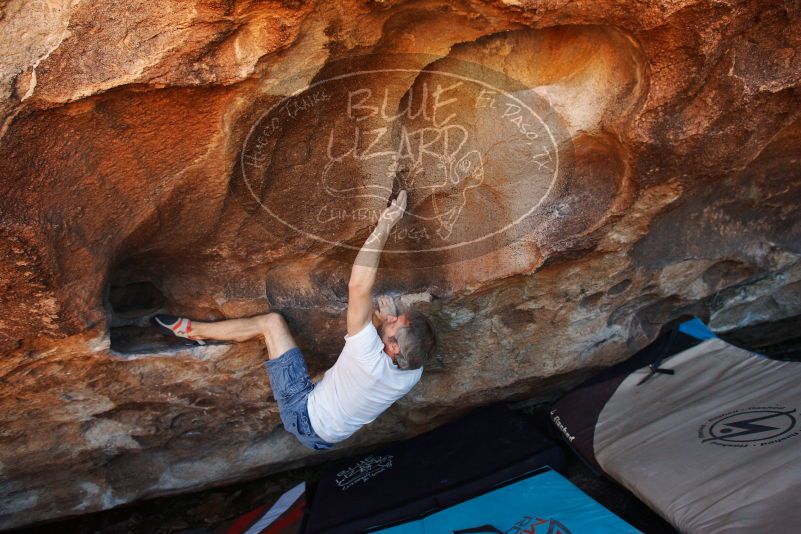 Bouldering in Hueco Tanks on 11/02/2018 with Blue Lizard Climbing and Yoga

Filename: SRM_20181102_1406370.jpg
Aperture: f/4.5
Shutter Speed: 1/320
Body: Canon EOS-1D Mark II
Lens: Canon EF 16-35mm f/2.8 L