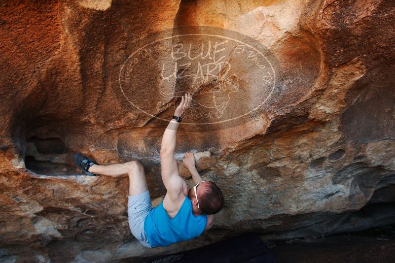 Bouldering in Hueco Tanks on 11/02/2018 with Blue Lizard Climbing and Yoga

Filename: SRM_20181102_1421160.jpg
Aperture: f/4.5
Shutter Speed: 1/320
Body: Canon EOS-1D Mark II
Lens: Canon EF 16-35mm f/2.8 L