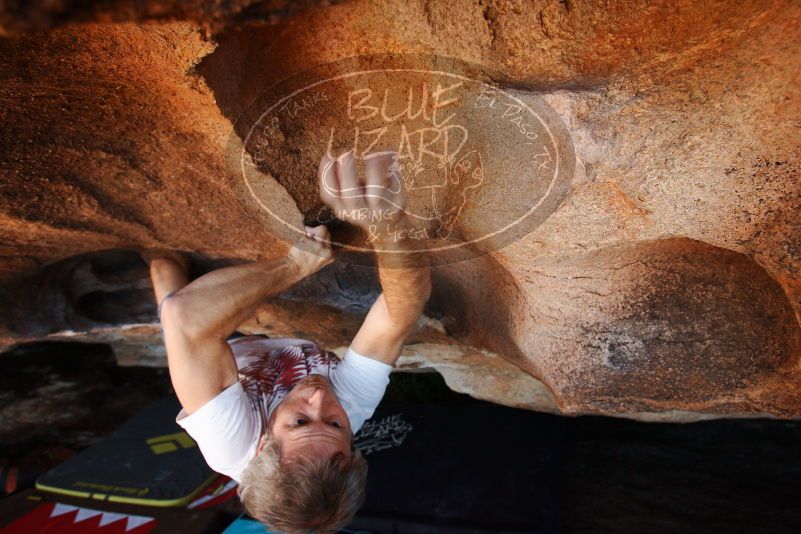 Bouldering in Hueco Tanks on 11/02/2018 with Blue Lizard Climbing and Yoga

Filename: SRM_20181102_1426360.jpg
Aperture: f/4.5
Shutter Speed: 1/320
Body: Canon EOS-1D Mark II
Lens: Canon EF 16-35mm f/2.8 L