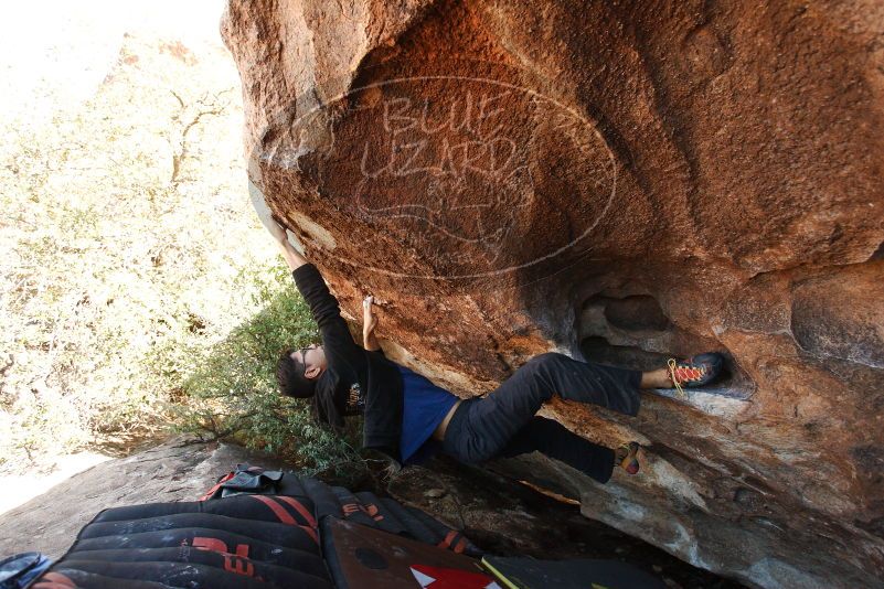 Bouldering in Hueco Tanks on 11/02/2018 with Blue Lizard Climbing and Yoga

Filename: SRM_20181102_1437100.jpg
Aperture: f/4.0
Shutter Speed: 1/500
Body: Canon EOS-1D Mark II
Lens: Canon EF 16-35mm f/2.8 L