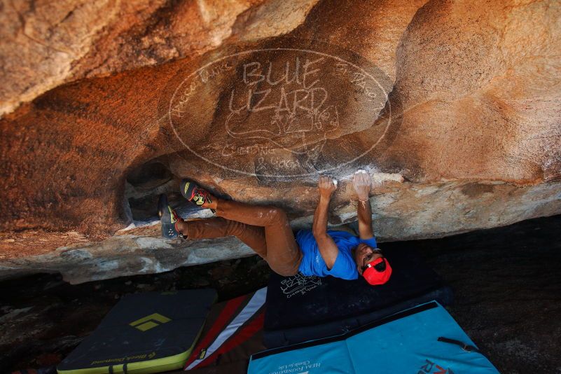 Bouldering in Hueco Tanks on 11/02/2018 with Blue Lizard Climbing and Yoga

Filename: SRM_20181102_1443310.jpg
Aperture: f/4.0
Shutter Speed: 1/320
Body: Canon EOS-1D Mark II
Lens: Canon EF 16-35mm f/2.8 L