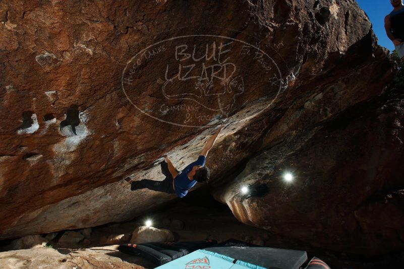 Bouldering in Hueco Tanks on 11/02/2018 with Blue Lizard Climbing and Yoga

Filename: SRM_20181102_1603050.jpg
Aperture: f/9.0
Shutter Speed: 1/250
Body: Canon EOS-1D Mark II
Lens: Canon EF 16-35mm f/2.8 L