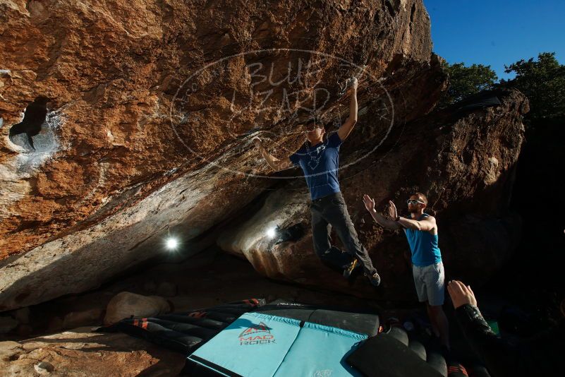 Bouldering in Hueco Tanks on 11/02/2018 with Blue Lizard Climbing and Yoga

Filename: SRM_20181102_1702040.jpg
Aperture: f/9.0
Shutter Speed: 1/250
Body: Canon EOS-1D Mark II
Lens: Canon EF 16-35mm f/2.8 L