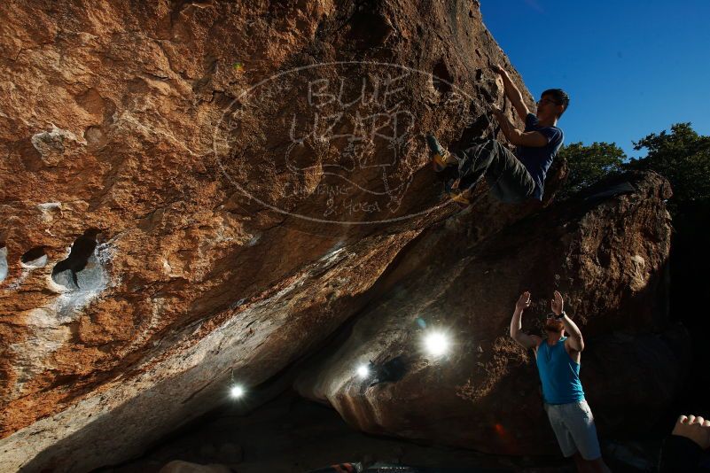 Bouldering in Hueco Tanks on 11/02/2018 with Blue Lizard Climbing and Yoga

Filename: SRM_20181102_1702140.jpg
Aperture: f/9.0
Shutter Speed: 1/250
Body: Canon EOS-1D Mark II
Lens: Canon EF 16-35mm f/2.8 L