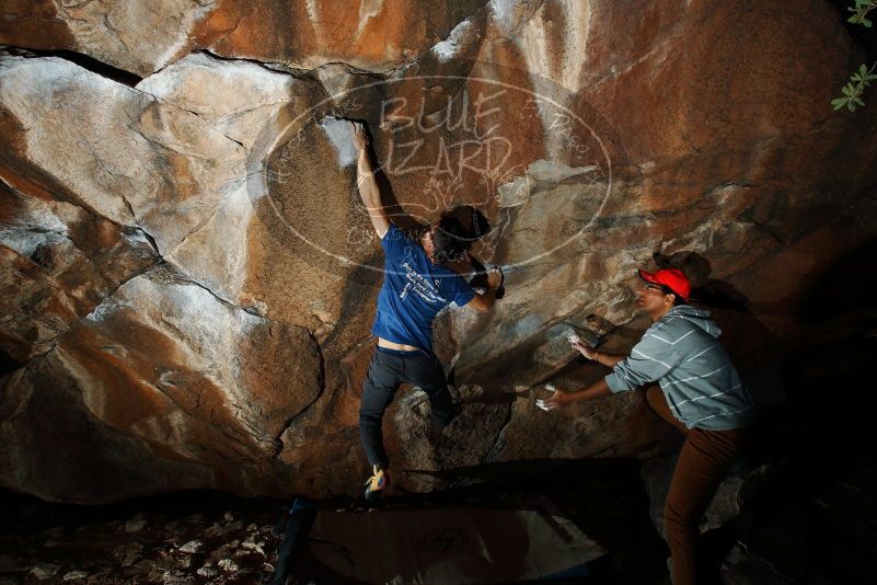 Bouldering in Hueco Tanks on 11/02/2018 with Blue Lizard Climbing and Yoga

Filename: SRM_20181102_1712490.jpg
Aperture: f/8.0
Shutter Speed: 1/250
Body: Canon EOS-1D Mark II
Lens: Canon EF 16-35mm f/2.8 L