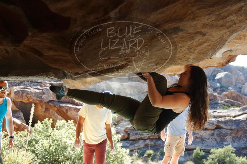 Bouldering in Hueco Tanks on 11/03/2018 with Blue Lizard Climbing and Yoga

Filename: SRM_20181103_1010252.jpg
Aperture: f/5.6
Shutter Speed: 1/320
Body: Canon EOS-1D Mark II
Lens: Canon EF 50mm f/1.8 II