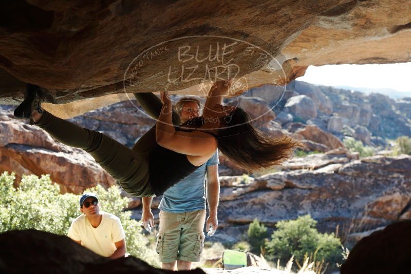 Bouldering in Hueco Tanks on 11/03/2018 with Blue Lizard Climbing and Yoga

Filename: SRM_20181103_1010571.jpg
Aperture: f/5.6
Shutter Speed: 1/400
Body: Canon EOS-1D Mark II
Lens: Canon EF 50mm f/1.8 II