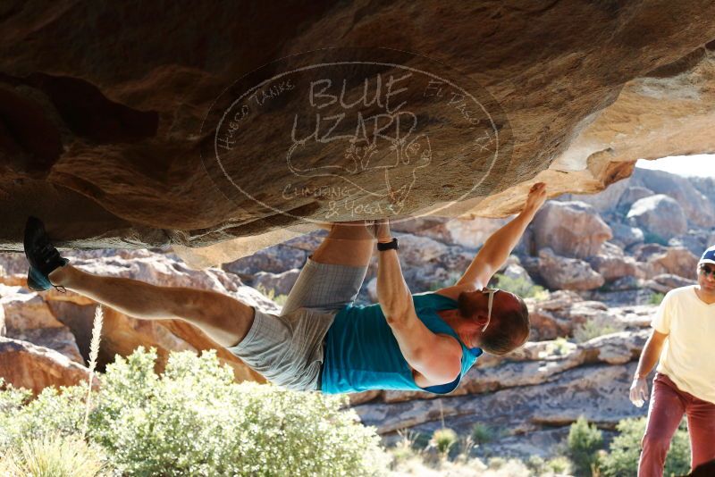 Bouldering in Hueco Tanks on 11/03/2018 with Blue Lizard Climbing and Yoga

Filename: SRM_20181103_1020132.jpg
Aperture: f/5.6
Shutter Speed: 1/320
Body: Canon EOS-1D Mark II
Lens: Canon EF 50mm f/1.8 II